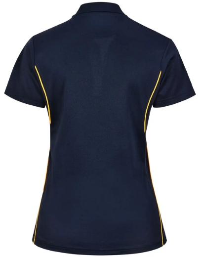 Picture of Winning Spirit, Ladies Sustainable Contrast SS Polo